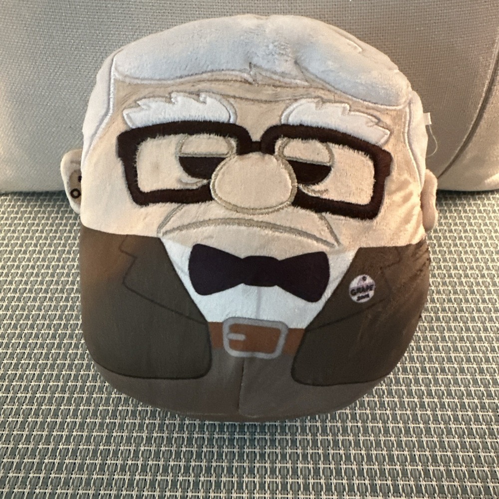 Squishmallows Carl Fredricksen 7"Disney Pixar Up Plush Toy
